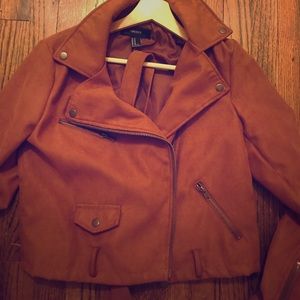 Brown jacket Forever 21